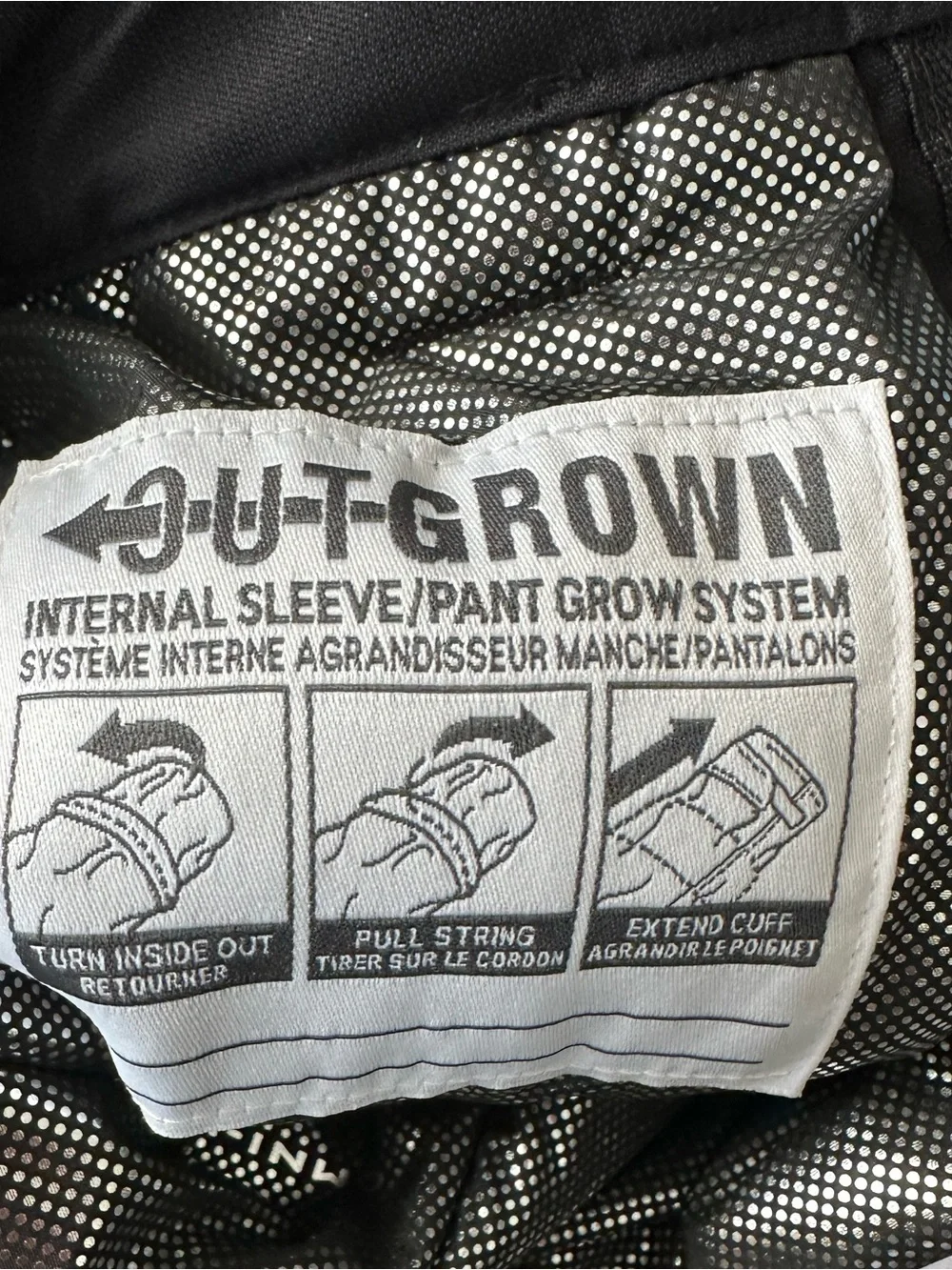 Columbia toddler T3 unisex  Bugaboo II Insulated Snow Pants Black Omni-Heat Ski